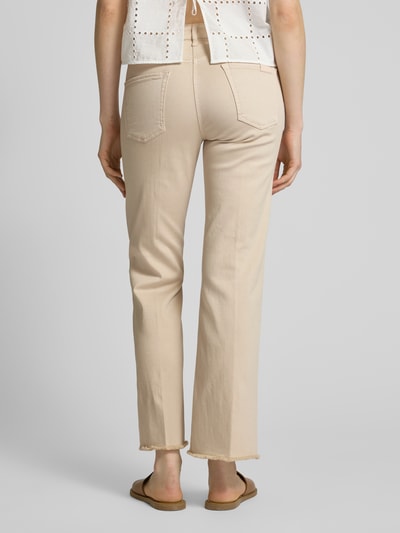 Cambio Regular fit jeans met verkort model, model 'FRANCESCA' Beige - 5