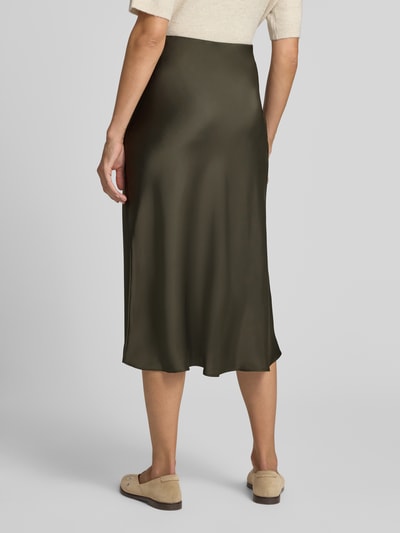 someday. Midirok van satijn model 'Odini' Olijfgroen - 5
