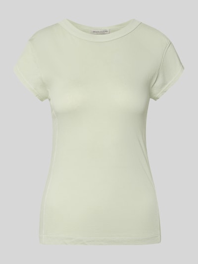Marc O'Polo Slim Fit T-Shirt aus reiner Baumwolle Hellgruen 2