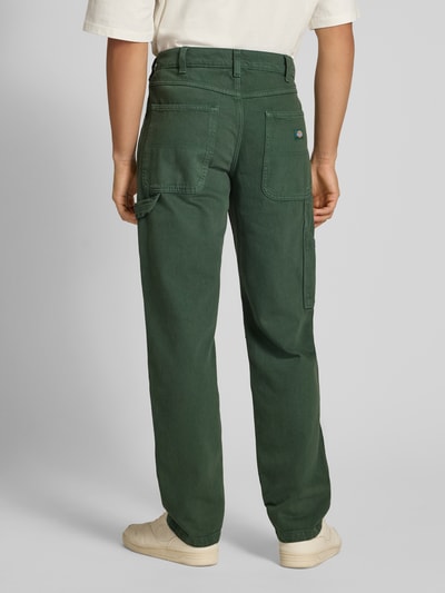 Dickies Jeansy o kroju straight fit z 5 kieszeniami Ciemnozielony 5