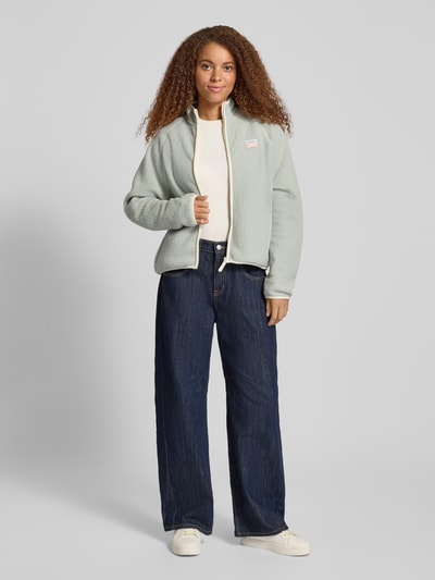 Review Sweatjacke mit Reißverschluss Bleu 1