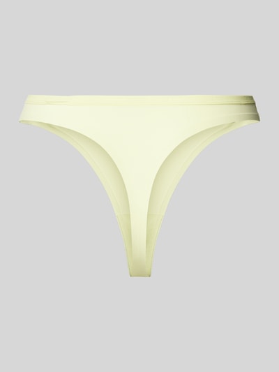 Calvin Klein Underwear String mit Label-Details Modell 'Perfectly Fit' Gelb 3