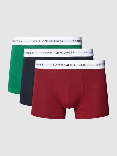 Tommy Hilfiger Trunks mit elastischem Bund im 3er-Pack Dunkelblau 1