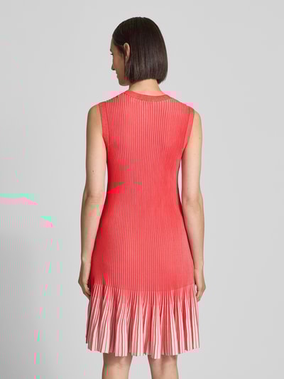 Ted Baker Knielanges Kleid mit Rundhalsausschnitt Hellrot 5