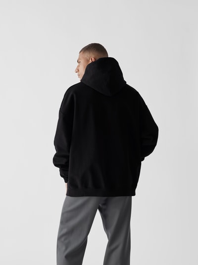 VETEMENTS Oversized Hoodie mit Label-Print Black 5