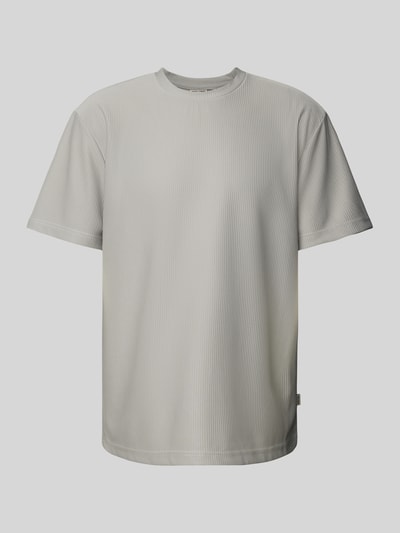 Only & Sons Relaxed fit T-shirt met labeldetail, model 'FRED' Lichtgrijs - 2