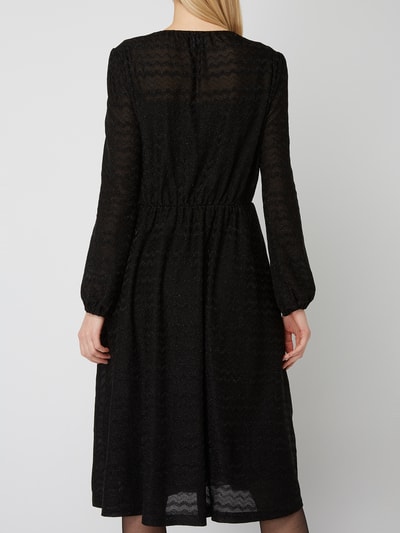 M Missoni Kleid mit Effektgarn  Black 5