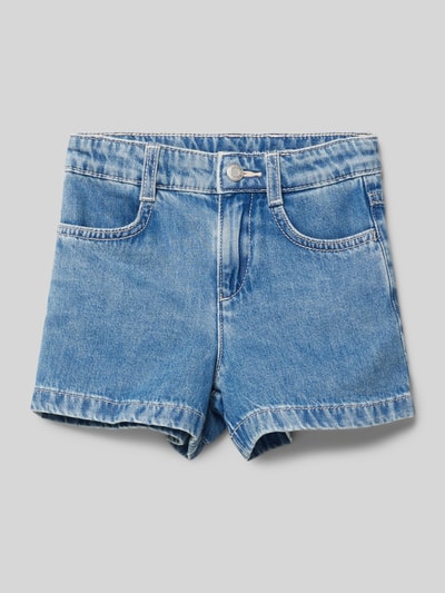 Tom Tailor Regular Fit Jeansshorts mit Gürtelschlaufen Blau 1