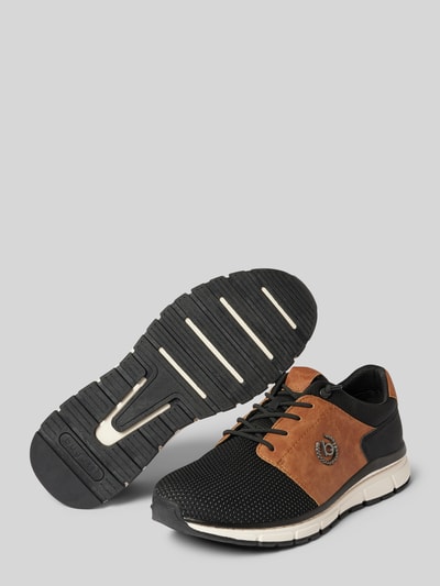 bugatti Sneakersy sznurowane Czarny 4