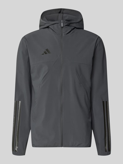 adidas Sportswear Kurtka funkcjonalna z szybkoschnącego materiału w kroju slim fit Antracytowy 2