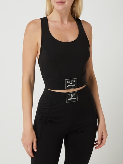 Guess Crop Top mit Logo  Black 4