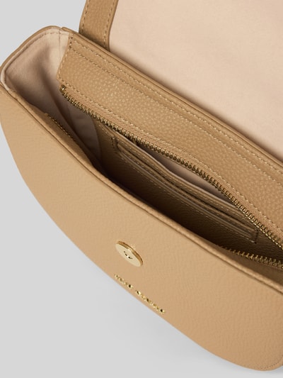 Hey Marly Torebka skórzana z aplikacją z logo model ‘Soul Sister’ Piaskowy 5