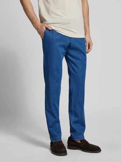 Hiltl Slim Fit Jeans mit Gürtelschlaufen Blau 4