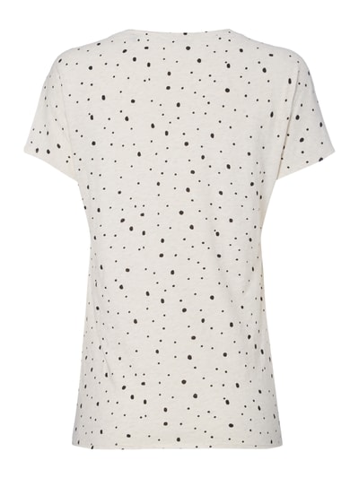 Marc O'Polo Shirt mit Allover-Muster Offwhite 3