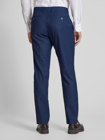 Christian Berg Men Regular fit pantalon met achterzakken Blauw - 5