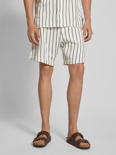 G-Star Raw Regular Fit Shorts mit Strukturmuster Modell 'Resort' Offwhite 4