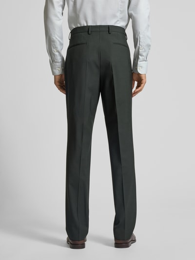 BOSS Regular Fit Anzughose aus Schurwoll-Mix Oliv 5