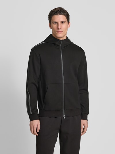 EA7 Emporio Armani Sweatjacke mit Zweiwege-Reißverschluss Black 4