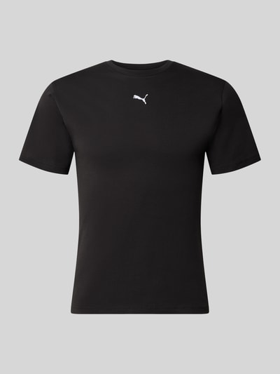 PUMA Relaxed Fit T-Shirt aus reiner Baumwolle Black 1