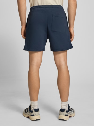 REVIEW Sweatshorts mit Kordelzug und Eingrifftaschen Marine 5