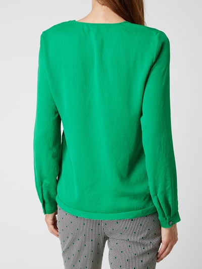 Marc Cain Blouseshirt in wikkellook  Groen - 6