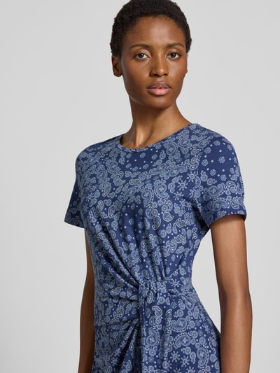 s.Oliver RED LABEL Tailliertes Freizeitkleid aus Baumwoll-Mix Marine 3