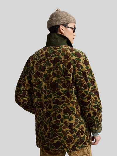Polo Ralph Lauren Regular Fit Bomberjacke aus reiner Baumwolle Gruen 5