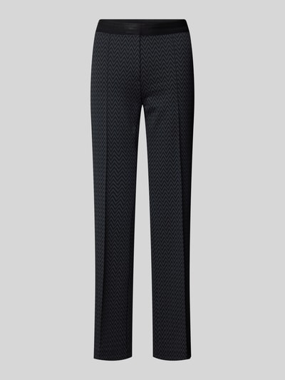 Gardeur Broek met elastische band, model 'Zaria' Antraciet - 2