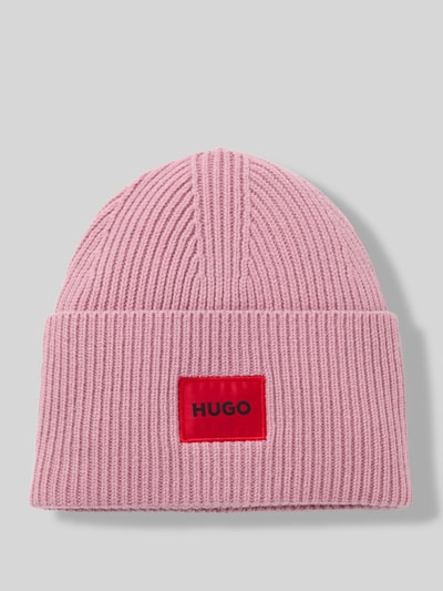 HUGO Muts van scheerwolmix, model 'SAFFA' Mauve - 2