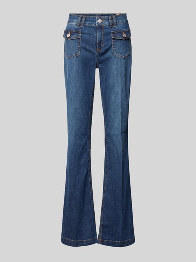 MAC Bootcut jeans met steekzakken Donkerblauw - 2