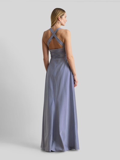 Lauren Ralph Lauren Körpernahes Abendkleid mit Sweetheart-Ausschnitt Dunkelblau 5