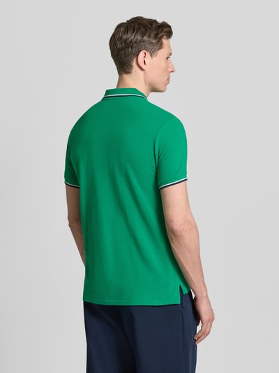 Polo Ralph Lauren Slim Fit Poloshirt aus reiner Baumwolle Gruen 5