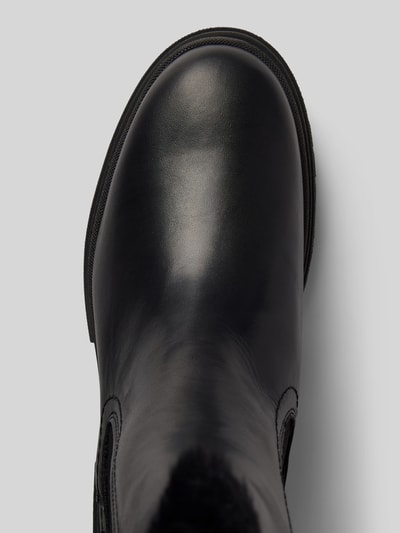 Tamaris Chelsea Boots mit Kunstfellbesatz Black 3