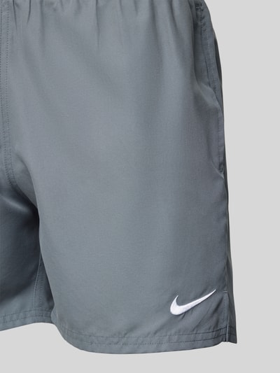 Nike Badehose mit Label-Print Mittelgrau 2