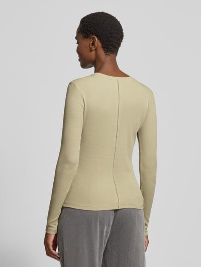 OPUS Longsleeve in Ripp-Optik Modell 'Sadalie' Schilf 5