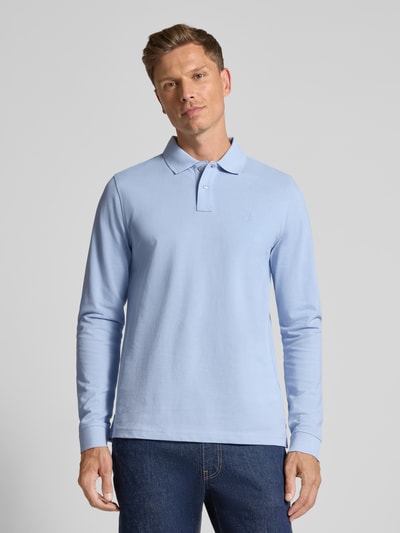 MCNEAL Regular Fit Poloshirt mit Label-Stitching Hellblau 4