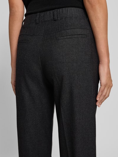 Raphaela By Brax Spodnie o kroju slim fit z elastycznym pasem model 'Pam Flared' Antracytowy 3