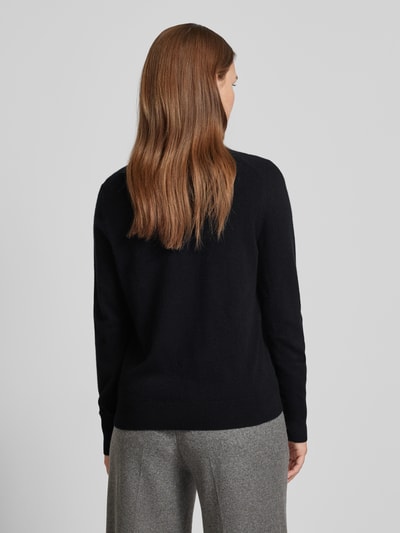 Jake*s Casual Gebreide pullover met ribboorden Zwart - 5