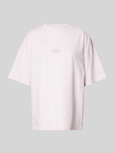 Pegador Oversized T-Shirt mit Label-Print Modell 'KIMI' Rosa 2