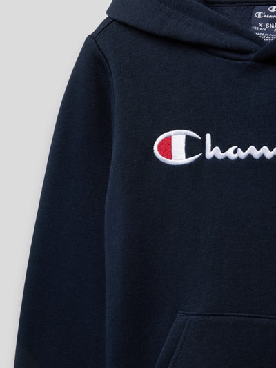 CHAMPION Hoodie mit Label-Print Marine 2