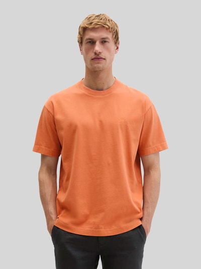 Marc O'Polo Loose Fit T-Shirt aus reiner Baumwolle Orange 4