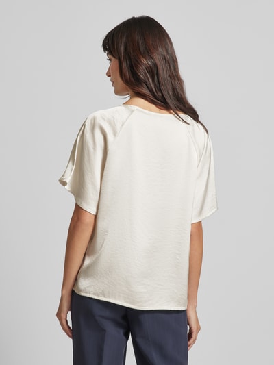 mbyM Blusenshirt in Crinkle-Optik Modell 'Damik' Offwhite 5