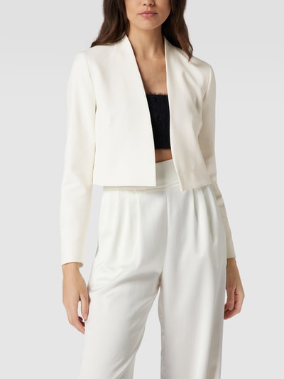 BOSS Bolero mit Label-Applikation Ecru 4