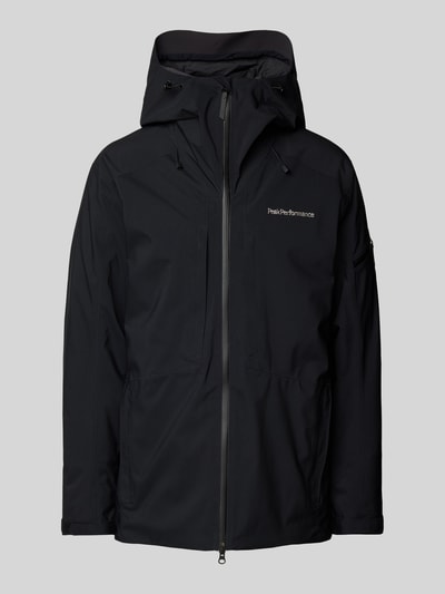 PEAK PERFORMANCE Jacke mit Kapuze Modell 'Insulated' Black 2