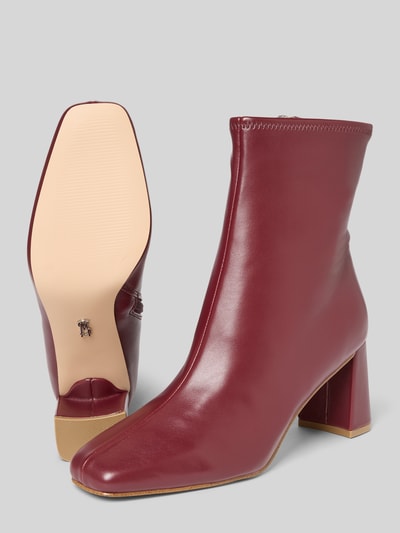 Steve Madden Sztyblety z zamkiem błyskawicznym model ‘Hurst’ Bordowy 4