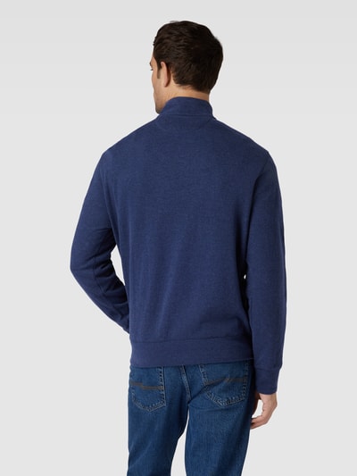 Polo Ralph Lauren Sweatshirt mit Stehkragen und Reißverschluss Marine 5