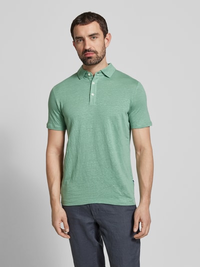 OLYMP Level Five Poloshirt met korte knoopsluiting Mintgroen - 4