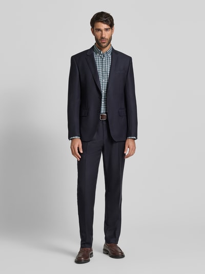 Jake*s Regular Fit Businesshemd aus Baumwolle Schilf 1