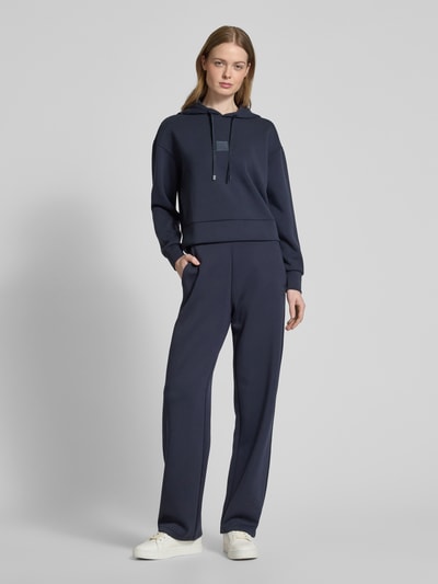 ARMANI EXCHANGE Straight Leg Sweatpants mit breitem elastischem Bund Marine 1