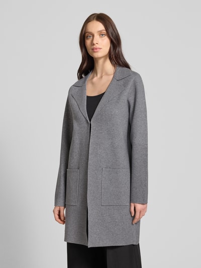 Christian Berg Woman Selection Mantel mit Reverskragen und Eingrifftaschen Mittelgrau 4